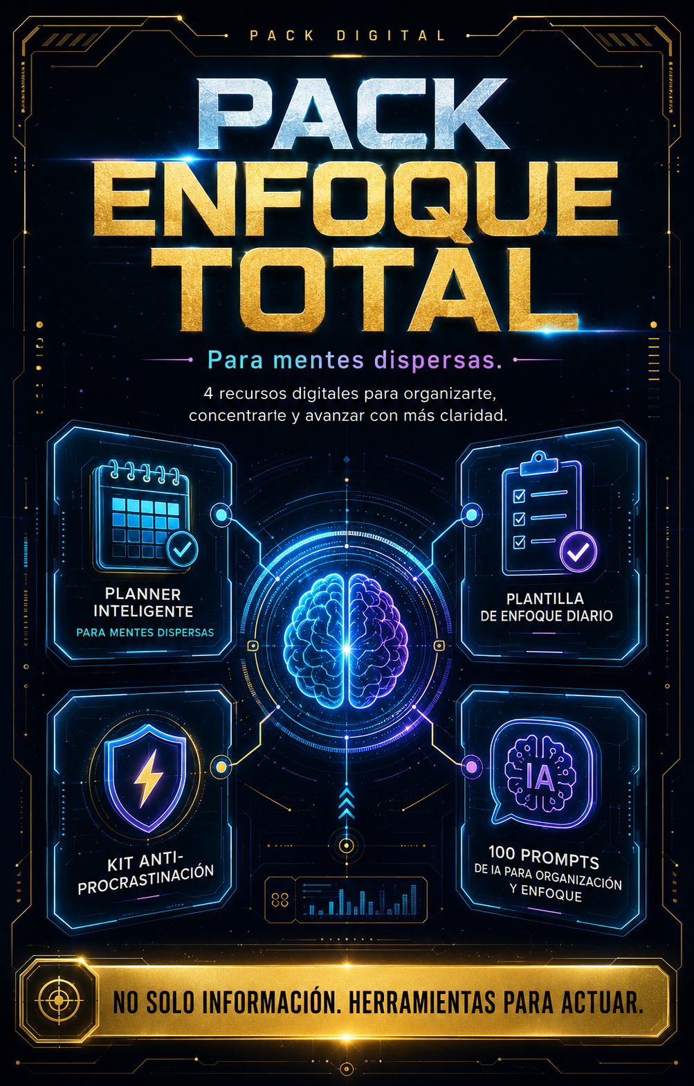 Pack Enfoque Total para Mentes Dispersas