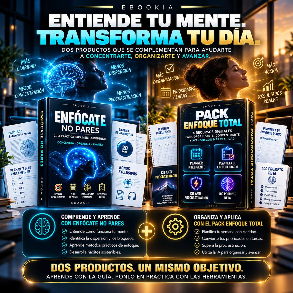 Ebookia: Ebook Enfócate No Pares y Pack Enfoque Total, imagen 3