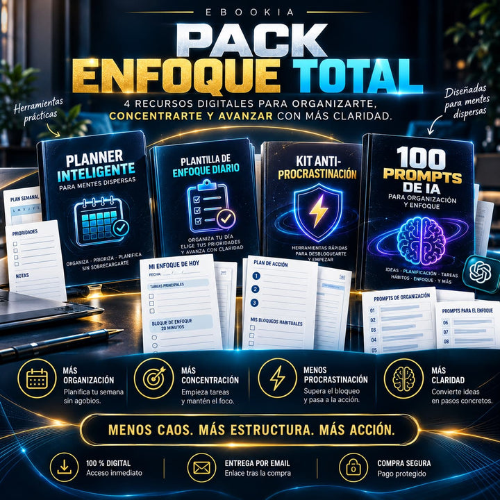 Pack Enfoque Total, cuatro recursos digitales