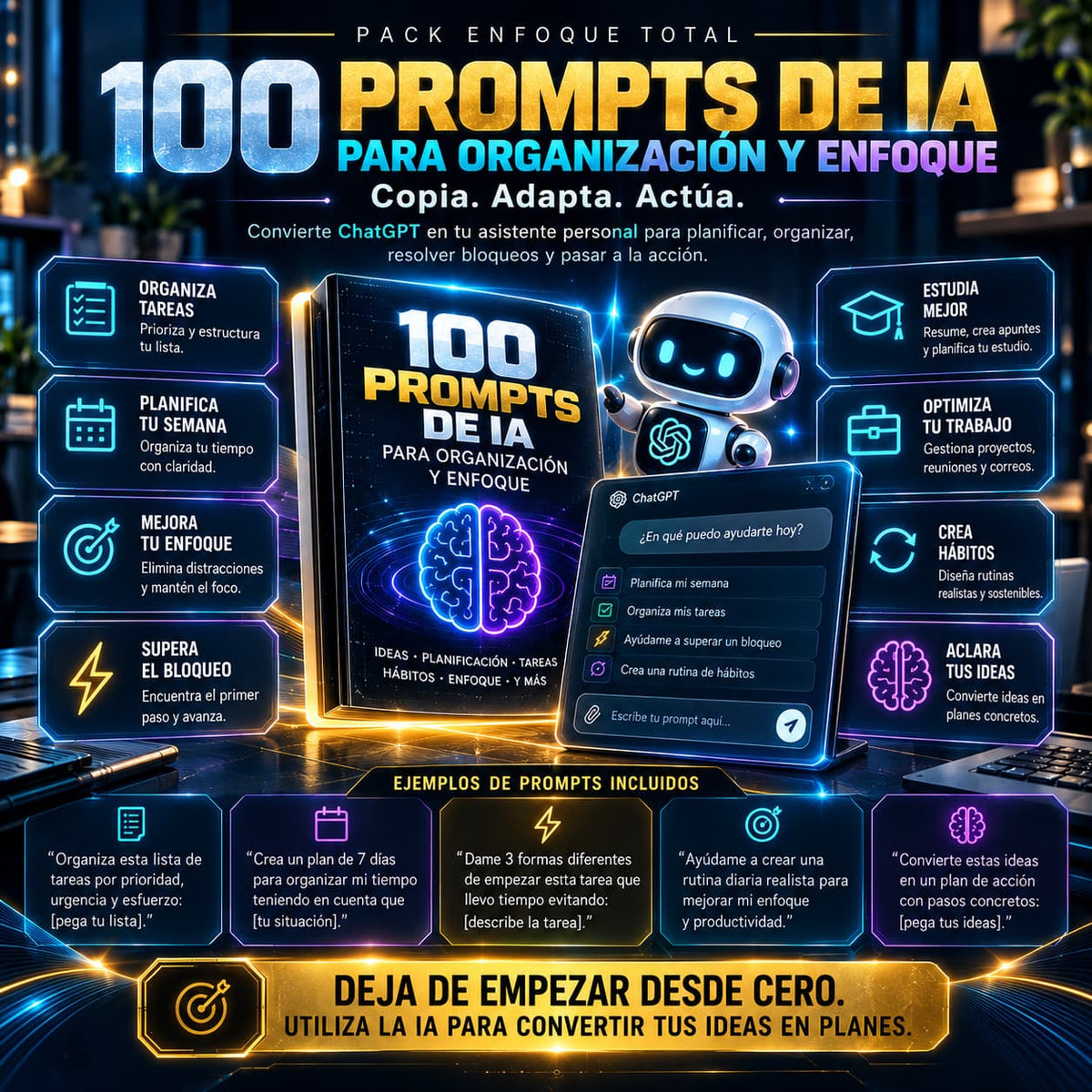 Pack Enfoque Total para Mentes Dispersas