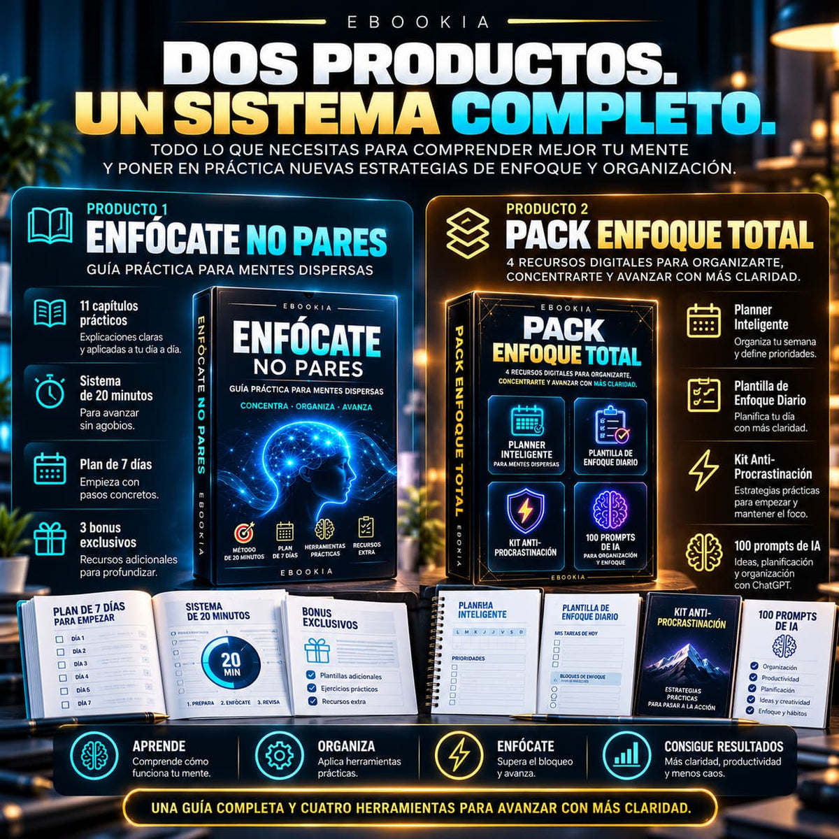 Ebookia: Ebook Enfócate No Pares y Pack Enfoque Total, imagen 4